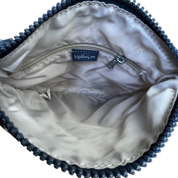 Kipling Women’s Blue Multi Floral Pattern Adjustable Strap Crossbody Bag Sz M - Picture 11 of 14